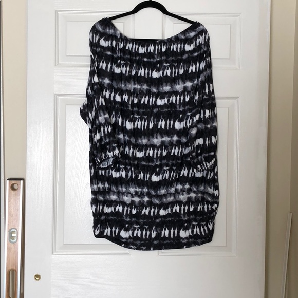 Michael Kors Torino Tie Dye Draped Cover-Up - Picture 2 of 6